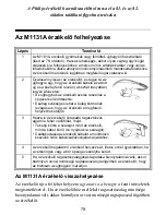 Preview for 81 page of Philips M1131A Instructions For Use Manual