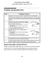 Preview for 102 page of Philips M1131A Instructions For Use Manual