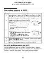 Preview for 109 page of Philips M1131A Instructions For Use Manual