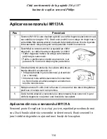 Preview for 116 page of Philips M1131A Instructions For Use Manual