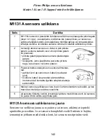 Preview for 144 page of Philips M1131A Instructions For Use Manual