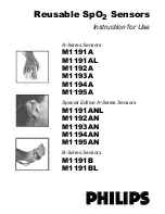 Предварительный просмотр 1 страницы Philips M1191A Instructions For Use Manual