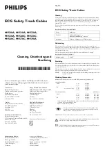 Preview for 1 page of Philips M1500A Cleaning, Disinfection & Sterilization Manual