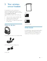 Preview for 5 page of Philips M1BT User Manual