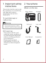 Preview for 4 page of Philips M20 User Manual