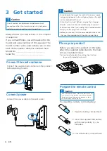 Предварительный просмотр 7 страницы Philips M2505 User Manual