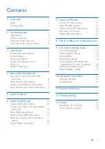 Preview for 2 page of Philips M2805 User Manual