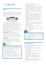 Preview for 3 page of Philips M2805 User Manual