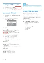 Preview for 13 page of Philips M2805 User Manual