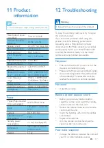 Preview for 18 page of Philips M2805 User Manual