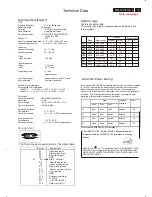 Предварительный просмотр 3 страницы Philips M32 107T4 GS 3 Service Manual