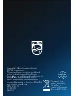 Предварительный просмотр 10 страницы Philips M350 Short User Manual