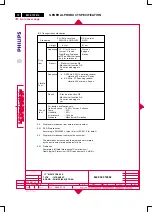 Preview for 72 page of Philips M38 107B4 Service Manual