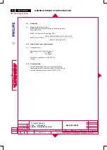 Preview for 74 page of Philips M38 107B4 Service Manual