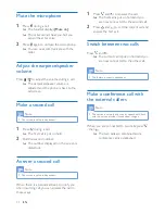 Preview for 14 page of Philips M550 Extended User Documentation