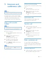 Preview for 15 page of Philips M550 Extended User Documentation