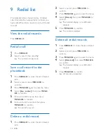 Preview for 22 page of Philips M550 Extended User Documentation