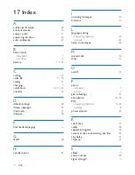 Preview for 38 page of Philips M550 Extended User Documentation