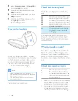 Предварительный просмотр 12 страницы Philips M888 Extended User Documentation