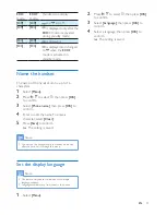 Предварительный просмотр 29 страницы Philips M888 Extended User Documentation