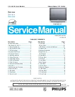 Philips Magnavox 15MF400T/37 Service Manual preview