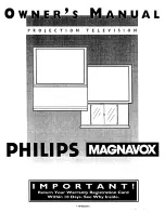 Philips Magnavox 7P4830W199 Owner'S Manual preview