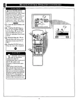 Preview for 40 page of Philips Magnavox 9P5040CI Instructions For Use Manual