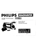 Предварительный просмотр 1 страницы Philips Magnavox FW 62C Owner'S Manual