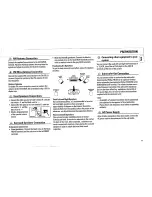 Предварительный просмотр 11 страницы Philips Magnavox FW 62C Owner'S Manual