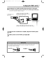 Предварительный просмотр 7 страницы Philips Magnavox MC132DMG Owner'S Manual