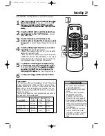 Предварительный просмотр 29 страницы Philips Magnavox MC132DMG Owner'S Manual