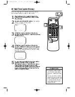 Предварительный просмотр 40 страницы Philips Magnavox MC132DMG Owner'S Manual