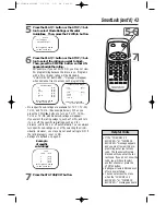 Предварительный просмотр 43 страницы Philips Magnavox MC132DMG Owner'S Manual