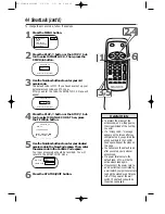 Предварительный просмотр 44 страницы Philips Magnavox MC132DMG Owner'S Manual