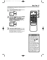 Предварительный просмотр 47 страницы Philips Magnavox MC132DMG Owner'S Manual