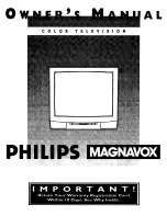 Philips Magnavox MX3290B Owner'S Manual preview