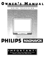 Philips Magnavox MX3690B Owner'S Manual preview