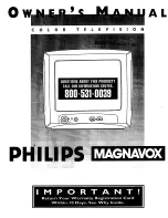 Preview for 1 page of Philips Magnavox PR1389 Owner'S Manual