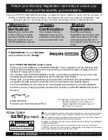 Предварительный просмотр 2 страницы Philips Magnavox TP 2785C Instructions For Use Manual