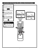 Предварительный просмотр 7 страницы Philips Magnavox TP 2785C Instructions For Use Manual