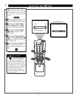 Предварительный просмотр 40 страницы Philips Magnavox TP 2785C Instructions For Use Manual