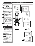 Предварительный просмотр 6 страницы Philips MAGNAVOX TP2797B1 Instructions For Use Manual