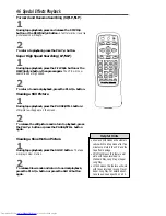 Preview for 46 page of Philips Magnavox VCA431AT Owner'S Manual