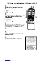 Preview for 49 page of Philips Magnavox VCA431AT Owner'S Manual