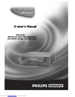 Philips Magnavox VPA115AT Owner'S Manual preview