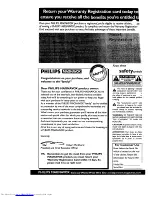 Предварительный просмотр 2 страницы Philips Magnavox VRX262AT Owner'S Manual