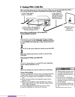 Предварительный просмотр 8 страницы Philips Magnavox VRX262AT Owner'S Manual