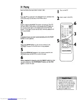 Предварительный просмотр 24 страницы Philips Magnavox VRX262AT Owner'S Manual