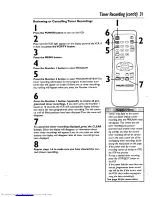 Предварительный просмотр 31 страницы Philips Magnavox VRX262AT Owner'S Manual