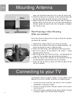 Preview for 6 page of Philips MANT950 - TV Antenna - Indoor User Manual